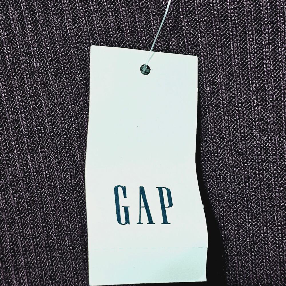 Gap Top Women's Size L Tie-Sleeve Vampire Red Comfy Casual Minimalist Boho NWT - Picture 6 of 8